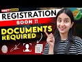 List of Documents Required for NEET 2026 Registration🔥 #neet #neet2026 #update #exam #study