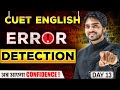 ERROR DETECTION \u0026 CORRECTION CUET | IN ENGLISH GRAMMAR | CONCEPT/RULES/PRACTICE/LEARN | CUET 2025