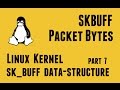 Linux Kernel skbuff data-structure - part7 - skbuff Packet Bytes - data, head, data, tail, end