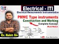 PMMC instruments / Construction and Working / Complete Concept / Electrical Measurements instrument