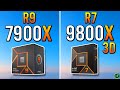 R9 7900X vs R7 9800X3D  -  Which Is Best?