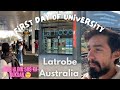 First day in university of Australia🇦🇺/ LATROBE UNI Bundoora campus phle hi din mykey lost in train