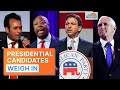GOP 2024 Presidential Candidates Weigh In on 3rd Trump Indictment; 6 Alleged Co-conspirators | NTD