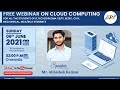 Webinar on Cloud Computing