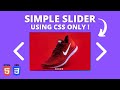 How To Make a Image Slider With HTML \u0026 CSS | Easy Tutorial (2022)