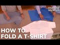 How to Fold a T-Shirt | Martha's Best Clothes Folding Hack