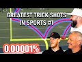 Greatest Trickshots in Sports | #1 (1 in a Million) REACTION!! | OFFICE BLOKES REACT!!