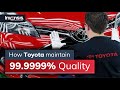 How Toyota Maintains 99.9999% Quality | Toyota Quality Management System | Invensis Learning