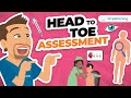 Head to Toe Assessment Nursing Guide: Complete Physical Assessment | Mini Lesson Series
