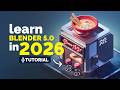 2026 Blender 5.0 Beginner Tutorial
