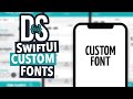 SwiftUI Tutorial: Custom Fonts