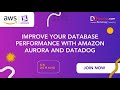 Improve your Database performance with Amazon Aurora and Datadog