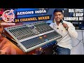 This Live Sound 24 Channel Mixer with so many features.
