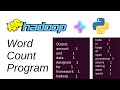 My Hadoop First Program: Word Count Program Using Python