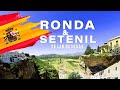 RONDA \u0026 SETENIL DE LAS BODEGAS | Best Day Trips from Malaga | SPAIN