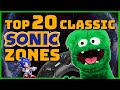 The Best of the Best! [Top 20 Classic SONIC Zones] 🏆