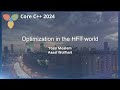 Optimizations in the HFT world :: Yossi Moalem, Assaf Wolfhart
