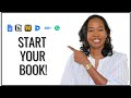 Start Writing Your First Book With These 5 Helpful Writing Apps!