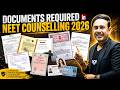 Documents Required in NEET Counselling 2026 | #neet2026 #mcc #mbbs #admission