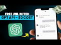 Free Unlimited AI API - Build ChatGPT Clone App | Flutter Tutorial 2025 | ChatGPT Integration