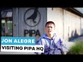 Jon Alegre's visit to PIPA HQ