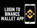 How To Login To Binance Wallet App? (2024)