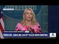 White House press briefing: LIVE