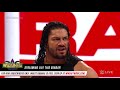 Roman Reigns unleashes on Brock Lesnar before WrestleMania: Raw, April 2, 2018