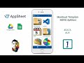 01. Starting AppSheet from how to create a Menu #AppSheet