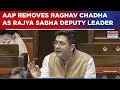 AAP Removes Raghav Chadha As Rajya Sabha Deputy Leader, Appoints Ashok Mittal | Breaking News