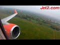 Jet2 Boeing 737-8MG | Full Power Takeoff From Birmingham | ASMR | Full Boarding, Taxi, Takeoff.