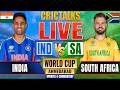 🔴 IND vs SA, T20 World Cup 2026, Cricket Live Match Today Score Commentary, India v South Africa