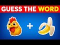 Guess the WORD by Emojis 🤔🙄 Word by Emoji Quiz 2025