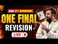 Powerful One Shot Revision | Full Accountancy | Must Watch | Boards 2025