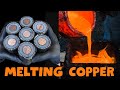 Monster Copper Cable Melt - Copper  Ingots \u0026 Coins - ASMR MELTING METAL -BigStackD Trash To Treasure