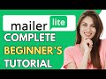 Mailerlite Tutorial For Beginners 2024 | How To Use Mailerlite For Email Marketing