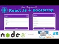 #5 Login and Registration Form using React + Node + MySQL | Login and Sign Up Form with Validation