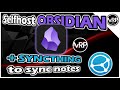 Selfhost OBSIDIAN Notes + SYNCTHING to sync across devices | Self-Hosted Lab Series