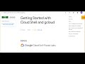 Getting Started with Cloud Shell and gcloud GSP002