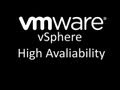VMware - vSphere High Availability (HA)