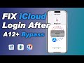 Fix iCloud login Service time out || Connecting to Server || iCloud account login after bypass A12+