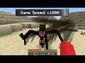 Horror Minecraft, But It's 100x Tick Speed