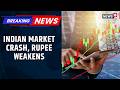 Indian Markets Crash Amid War: Sensex Tanks 1100, Nifty Slides, Rupee Falls, Gold Soars | News18