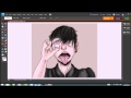 Migraine Self Portrait - Speed Paint