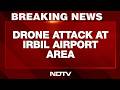 Iraq Airport Attack | Drone Attack Sparks Fire And Smoke At Erbil Airport In Iraq's Kurdistan Region