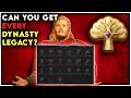 UNLOCKING EVERY DYNASTY LEGACY | Crusader Kings 3 GIGACHAD LIVE
