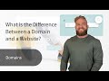 What is the Difference Between a Domain and a Website?