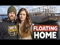 How a Housing Crisis Drove Ambition Strikes to Create the Ultimate Off-Grid Barge Home