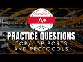 CompTIA A+ Core 1 Practice Questions | TCP/UDP Ports and Protocols