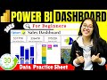 Power Bi Tutorial For Beginners | Power Bi Dashboard Project in Hindi | Power Bi Course 2025